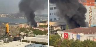 İstanbul Üniversitesi-Cerrahpaşa kampüsünde korkutan yangın
