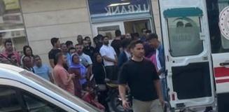 Banka müdürüne bıçak çekti, paralarla kapıdan çıkamadan yakalandı