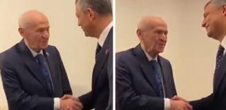 TBMM'de Bahçeli ve Özel arasındaki dikkat çeken diyalog: Çok hareketlisiniz maşallah