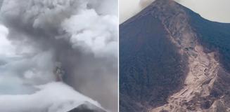 Guatemala'daki Fuego Yanardağı patladı: 500'den fazla kişi tahliye edildi