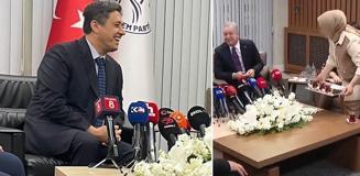 MHP-DEM Parti bayramlaşmasına damga vuran 'çay' şakası