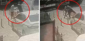 Tokalaştığı kişiyi tabancayla bacaklarından vurdu