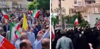 İsrail saldırılarının ardından İranlılar sokağa çıktı: İntikam, intikam