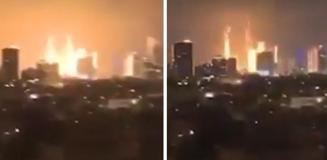 İran'dan 2. saldırı! Fırlatılan füze Tel Aviv'e böyle düştü