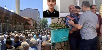 16 yaşındaki çocuk traktör kazasında can verdi, cenazesine yüzlerce kişi akın etti