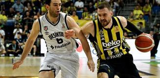 Fenerbahçe Beko, Beşiktaş Fibabanka'yı serinin ilk maçında 18 sayı farkla devirdi