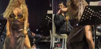 Selen Görgüzel, dans edeceğim derken sosyal medyanın diline düştü