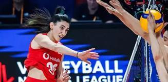 A Milli Kadın Voleybol Takımı, Sırbistan'a kaybetti