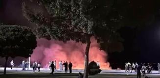 Beyşehir'de sazlık alanda çıkan yangın panik yarattı