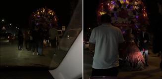 Görüntü Van'dan! Sürücü farkında olmadan dünyanın en ilginç geçişini kaydetti
