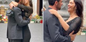Irina Shayk ve Michele Morrone sokak ortasında öpüştü! Aşk sandılar ama sebebi başka