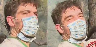 'Kaç saattir çalışıyorsunuz?' sorusuna yangın söndürme gönüllüsünden mest eden yanıt