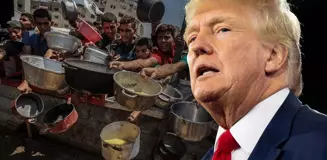 Trump'tan Gazze'deki açlık görüntülerine ilişkin bir garip yorum