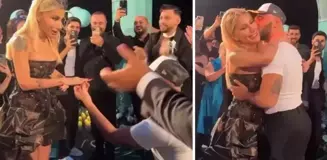İrem Derici, katıldığı düğünde sevgilisi Melih Kunukçu'dan evlilik teklifi aldı