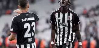 Beşiktaş'tan olaylı maçta muhteşem geri dönüş