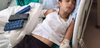 Çocuğu bisikletten iterek bileğinin kırılmasına neden olan uzman çavuş gözaltına alındı