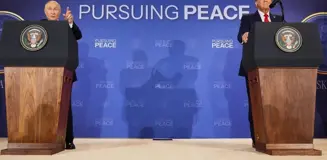 Alaska'dan 'barış' çıkmadı! Putin ve Trump'tan dikkat çeken ilk sözler