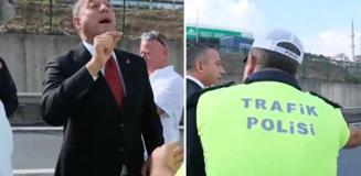 CHP'li Ali Mahir Başarır 'Bu bir darbedir' dedi, polis memuru kayıtsız kalamadı
