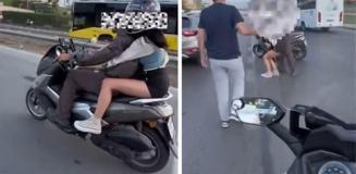 Uyarıya kulak asmadılar, dakikalar sonra kaza yaptılar