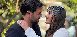 Sevda Erginci ve Efe Saydut İzmir'de 'mutluluğa evet' dedi