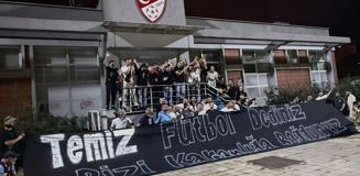 Büyük protesto: Trabzonspor taraftarı, TFF binasına gitti