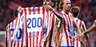 Atletico Madrid, Real Madrid'den sonra Frankfurt'u da beşledi