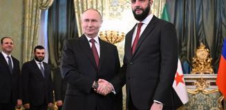 Şara Moskova'da! Rusya lideri Putin ile bir araya geldi