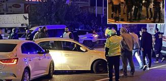 Gasbettiği araçla kaçmaya çalışan şüpheli 2 kişiyi öldürüp 2'si polis 7 kişiyi yaraladı