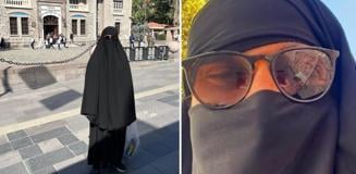 İşte çarşaf giyerek sokaklarda dolaşan erkeğin ifadesi