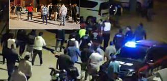 4 saat süren operasyon ilçeyi ayağa kaldırdı! Çatışma çıktı, polis vuruldu