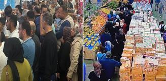 Sıranın sonu görünmedi! Kilosu 50 liraya düştü, duyan markete akın etti