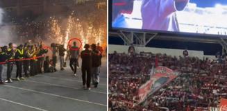 Galatasaray'ın eski yıldızı yeni takımında krallar gibi karşılandı