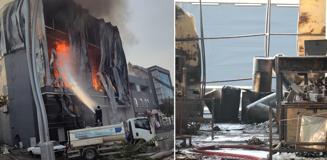 Fabrika yangınında hayatını kaybedenlerin cenazeleri Adli Tıp Kurumu'ndan alındı Fabrika yangınında hayatını kaybedenlerin cenazeleri Adli Tıp Kurumu'ndan alındı