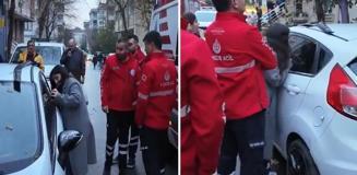 Bebeği arabada, otomobilin ve dairenin anahtarını da evde unuttu