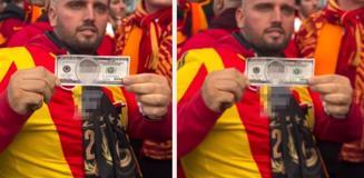 Kerem Aktürkoğlu'na dolarlı protesto Kerem Aktürkoğlu'na dolarlı protesto