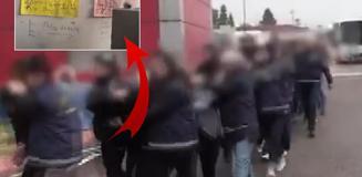 Fuhuş operasyonunda duvardaki yazılar şoke etti Fuhuş operasyonunda duvardaki yazılar şoke etti