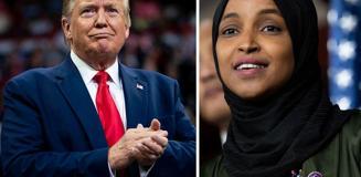 Trump'tan Somalili Kongre üyesi için ağza alınmayacak sözler Trump'tan Somalili Kongre üyesi için ağza alınmayacak sözler