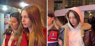 Aleyna Tilki, İrem Sak, Danla Bilic ve Senna Yıldız sağlık kontrolüne böyle götürüldüler