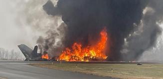 ABD'de özel jetin düşmesi sonucu 7 kişi hayatını kaybetti