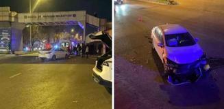 Bursa'da kavşakta feci kaza! 1 ağır yaralı