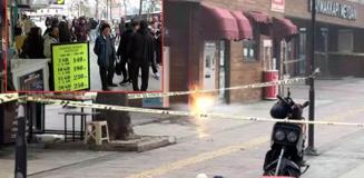 Şüpheli çanta paniği! Fünye ile patlatıldı Şüpheli çanta paniği! Fünye ile patlatıldı