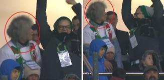 Dünyaca ünlü eski futbolcu Valderrama, Amedspor maçında görüntülendi