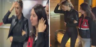 Gözaltına alınan Şeyma Subaşı'ndan ilk görüntü Gözaltına alınan Şeyma Subaşı'ndan ilk görüntü