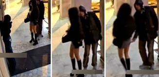 İş yerine girmek için bekleyen kadına akılalmaz taciz İş yerine girmek için bekleyen kadına akılalmaz taciz