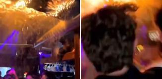 İsviçre'deki bar yangınında facia hızla gelirken, anlamayıp eğlenmeye devam etmişler İsviçre'deki bar yangınında facia hızla gelirken, anlamayıp eğlenmeye devam etmişler