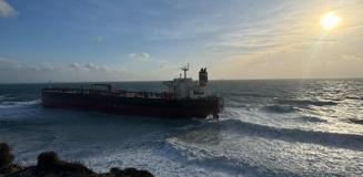 Çanakkale'de karaya oturan tankerle ilgili, 'Ukrayna' detayı Çanakkale'de karaya oturan tankerle ilgili, 'Ukrayna' detayı