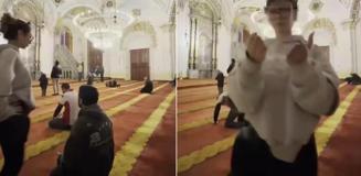 Tarihi camide çekilen görüntüler için harekete geçildi