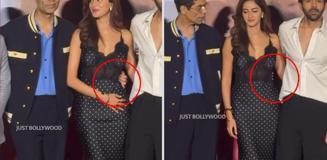 Galaya damga vuran anlar: Kameralara aldırış etmeden tacize devam etti