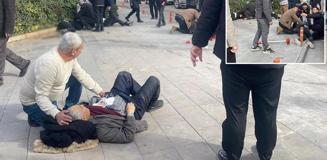 Baba ve 3 oğlu sokak ortasında vuruldu! Durumları ağır