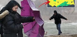 Meteoroloji'den Türkiye'nin 4'te 3'üne 'sarı' kodlu uyarı Meteoroloji'den Türkiye'nin 4'te 3'üne 'sarı' kodlu uyarı